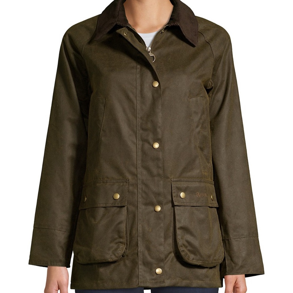 Army Green Barbour Jacket